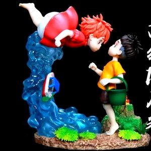 Studio Ghibli figure!(Ponyo on the Cliff by the Sea Statue)